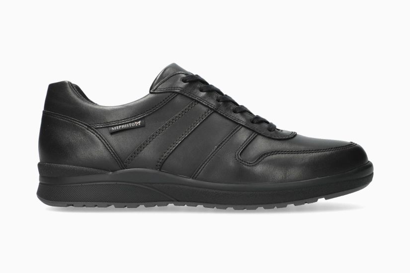 CHAUSSURES HOMME MEPHISTO VITO À LACETS EN CUIR NOIR