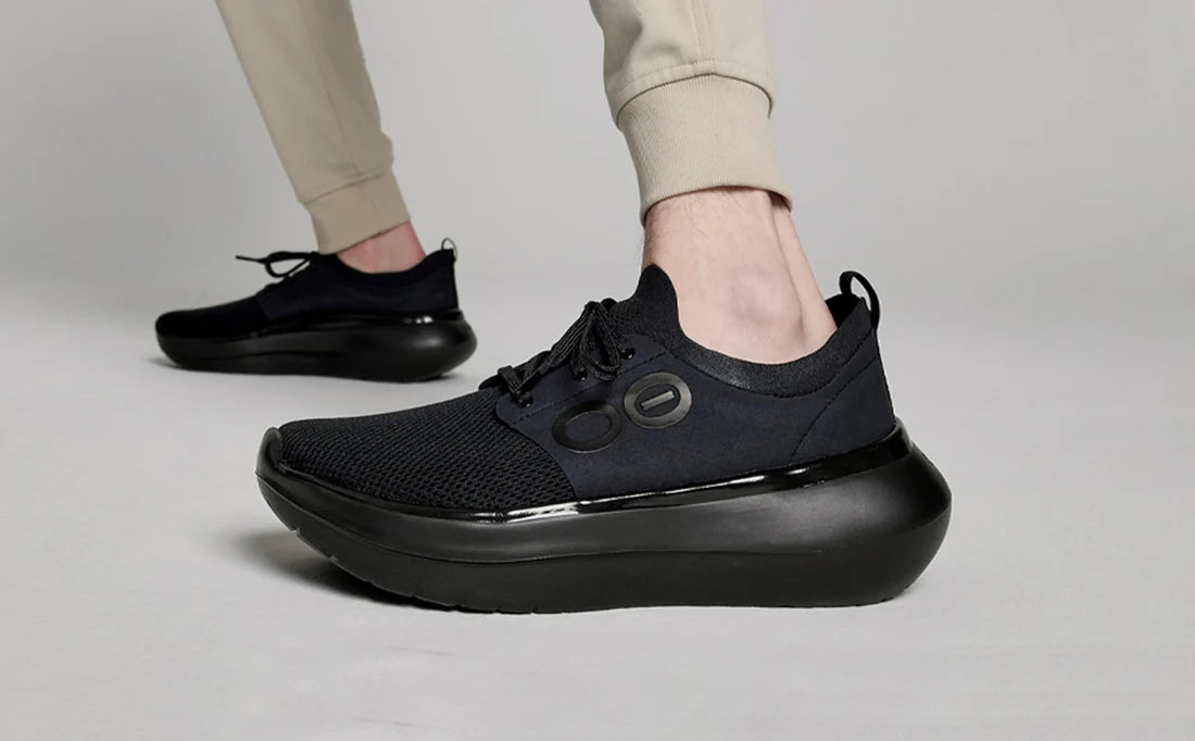 Oofos OOmy Stride Men's Lace up Shoe