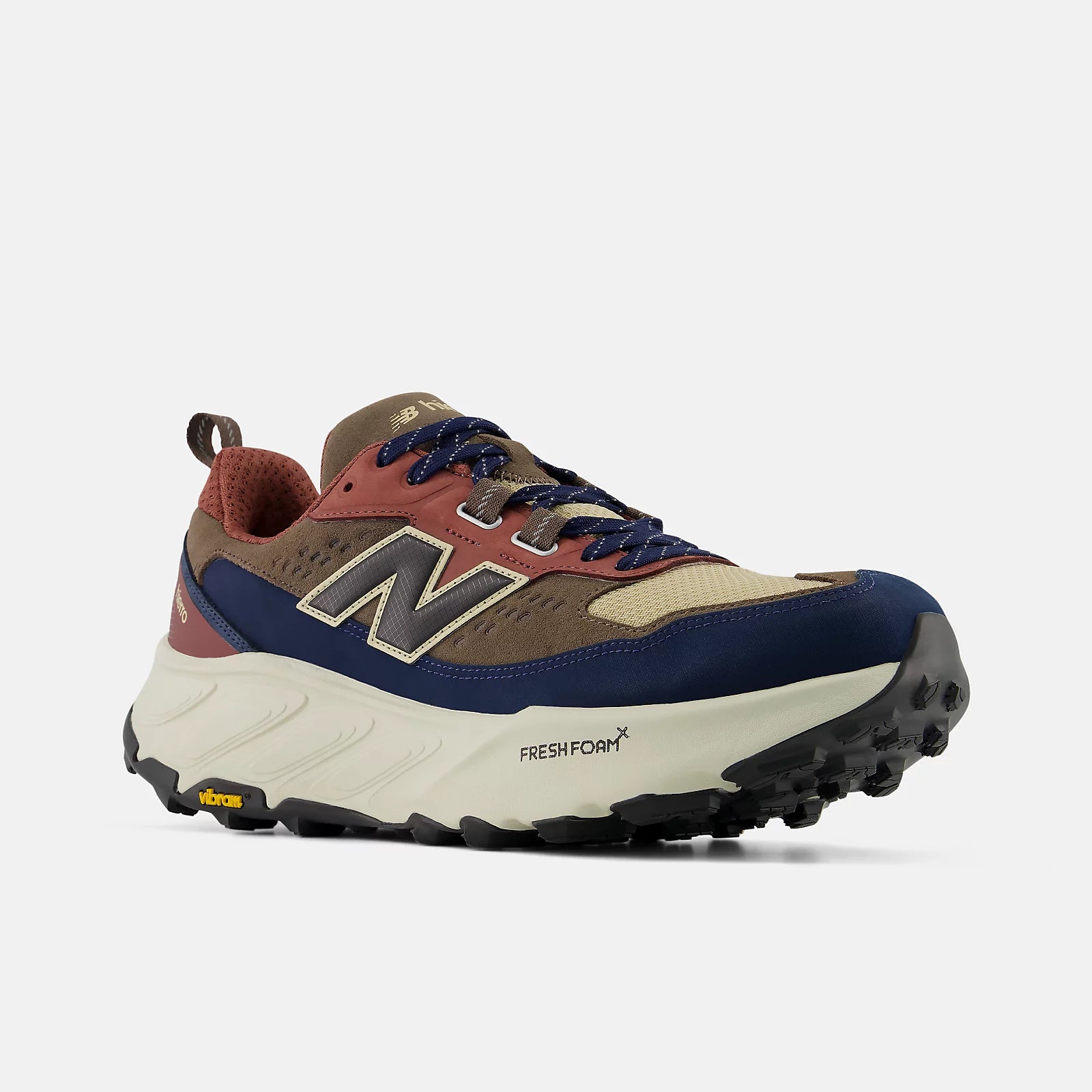 Multicolored sneaker with 'Fresh Form' branding on a white background