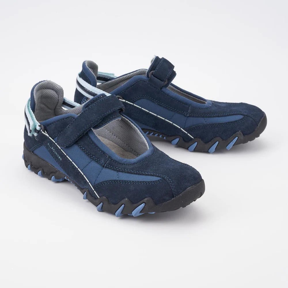 ALLROUNDER NIRO BLEU DAIM/MESH