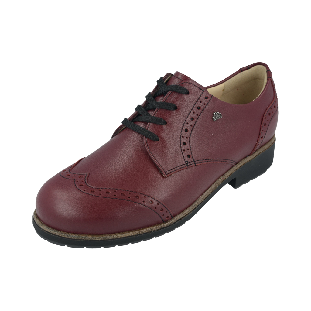 FINN COMFORT ASIAGO WOMEN'S DERBY BORDEAUX