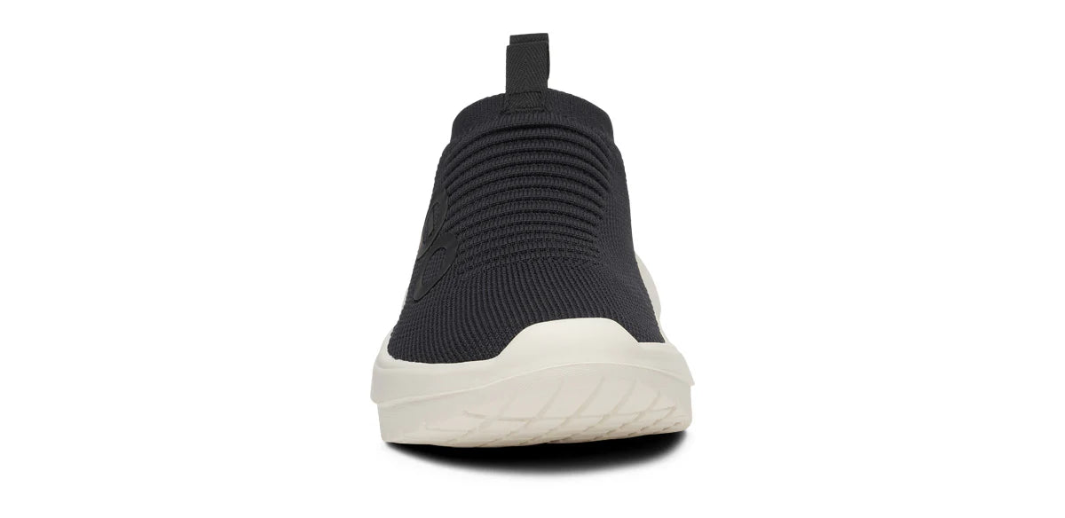 OOFOS OOMY ZEN CHALK SLIP ON NOIR POUR FEMMES