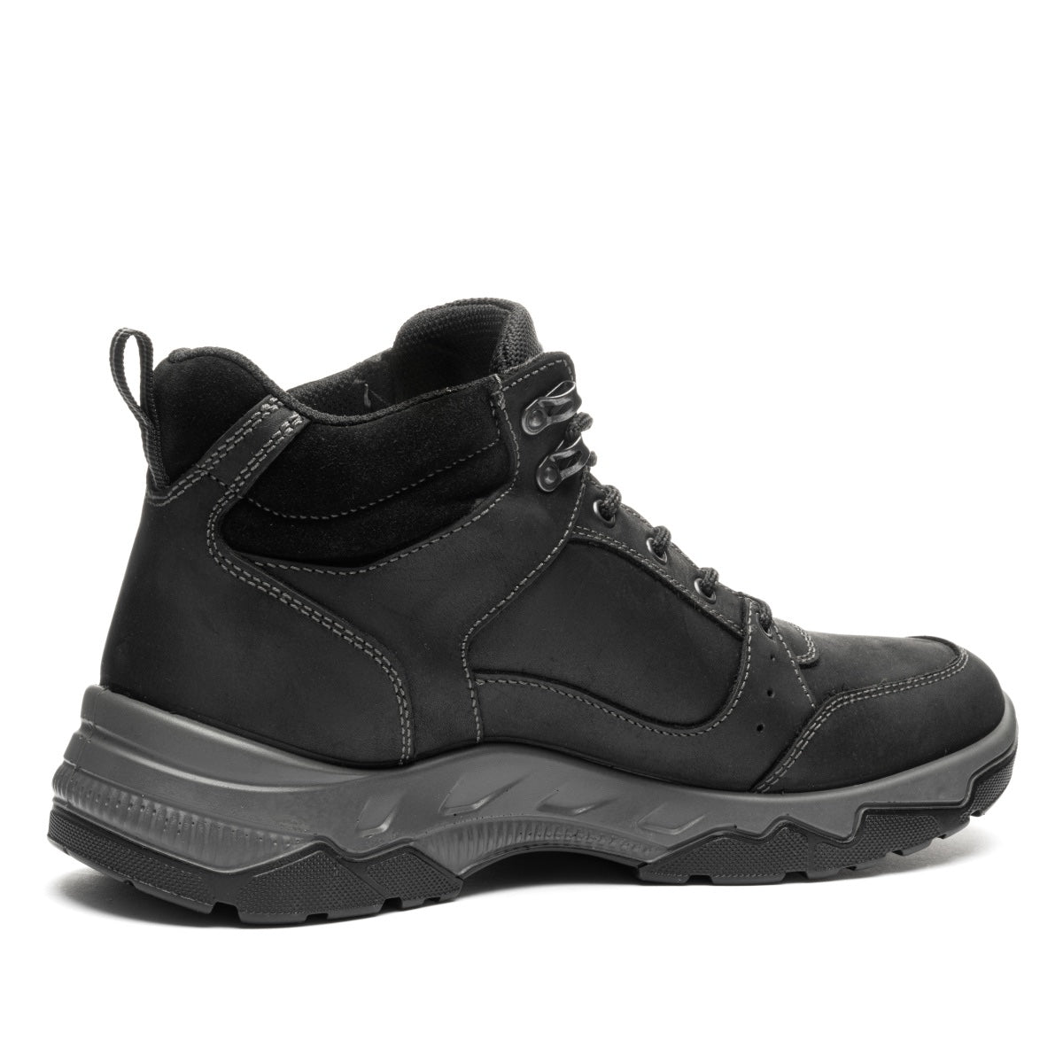 ARA SHOES Reus Black Oily Nubuck GTX