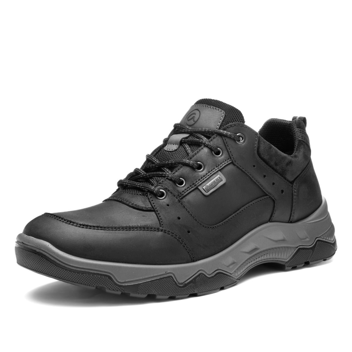 ARA SHOES Rheingau Black Oily Nubuck & Suede