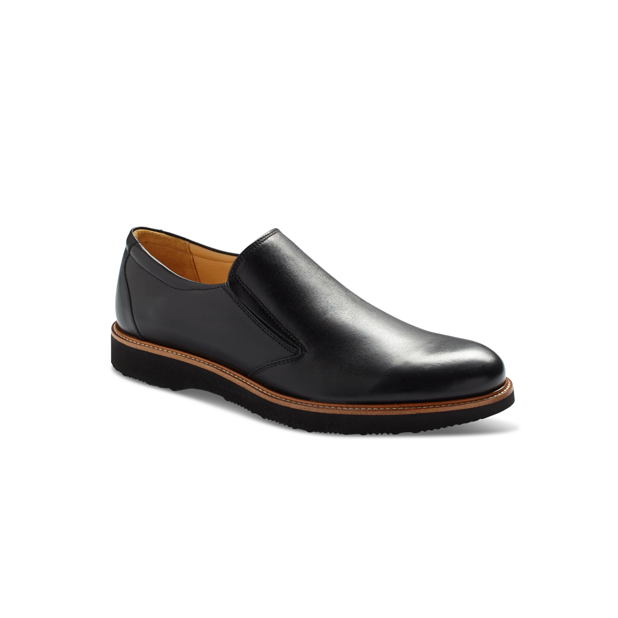 SAMUEL HUBBARD MOCASSINS GRAND VOYAGEUR EN CUIR NOIR