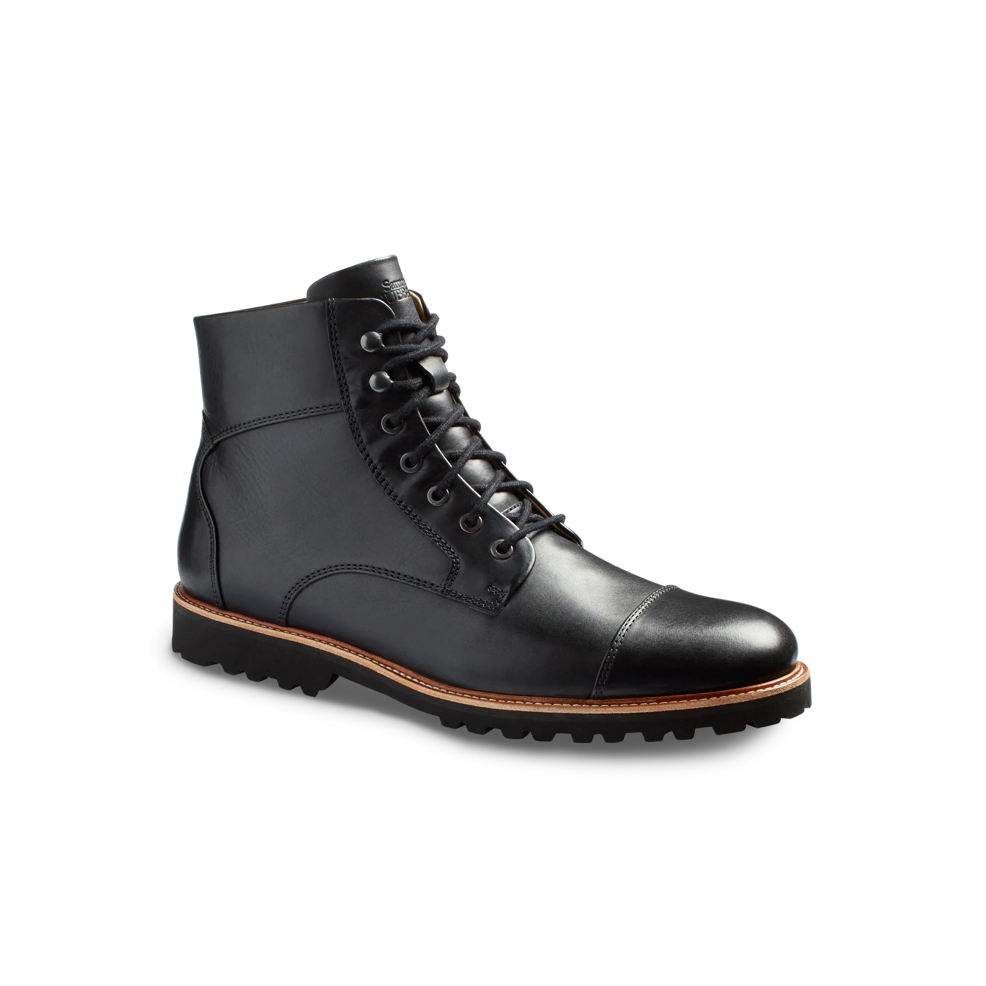 BOTTES SAMUEL HUBBARD UPTOWN MAVERICK EN CUIR NOIR