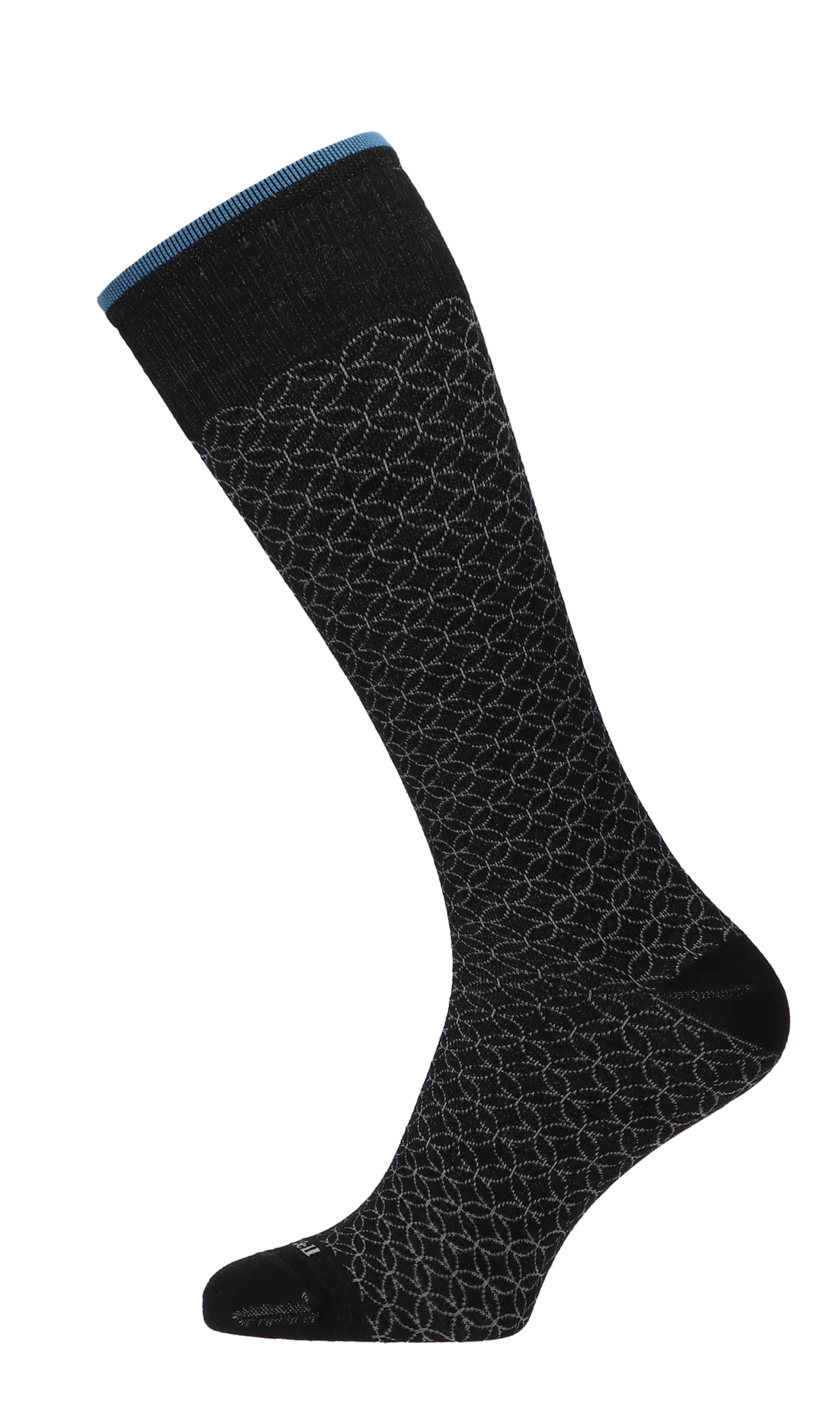 SOCKWELL WS FEATHERWEIGHT 15-20 mmHg COMPRESSION NOIR