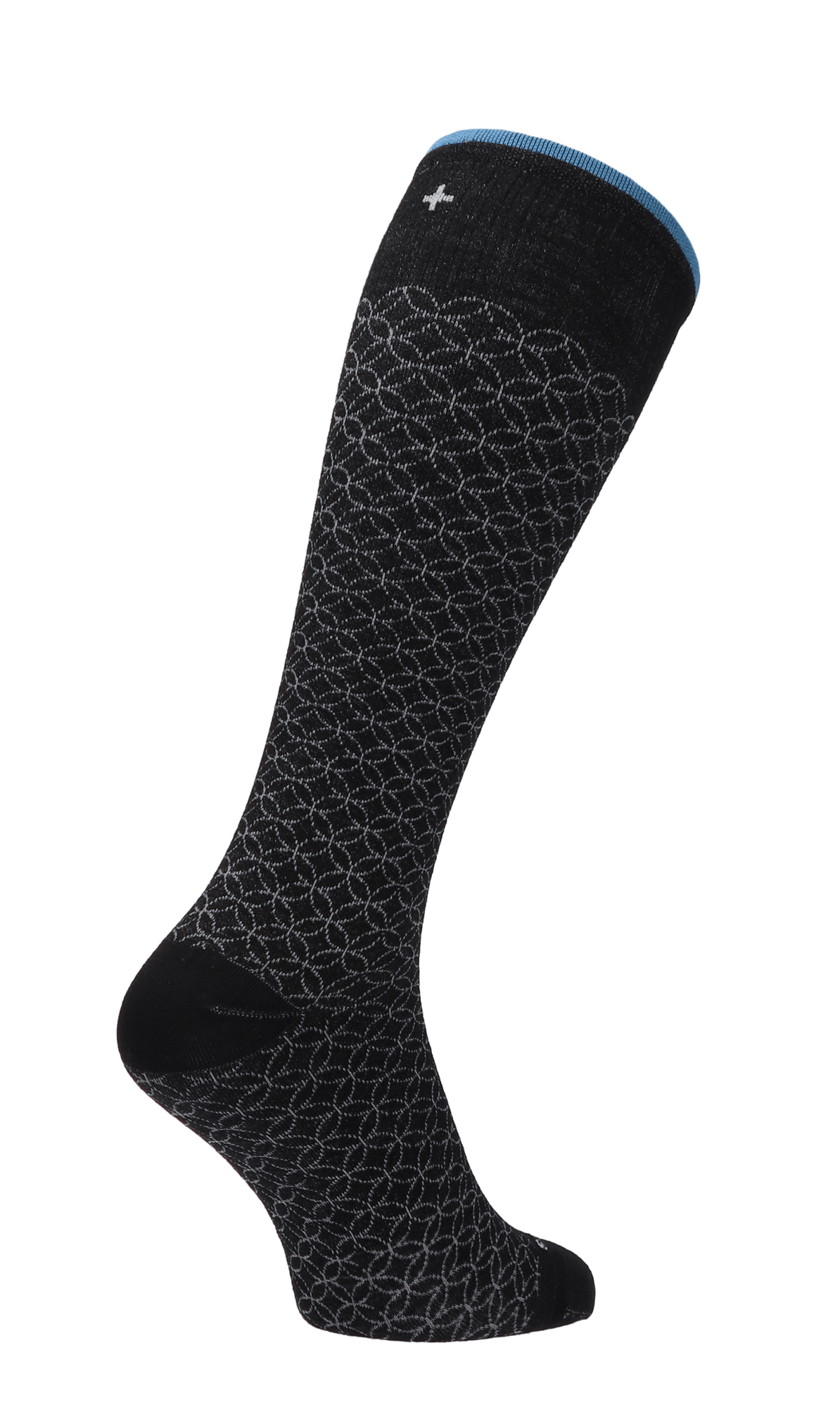 SOCKWELL WS FEATHERWEIGHT 15-20 mmHg COMPRESSION NOIR