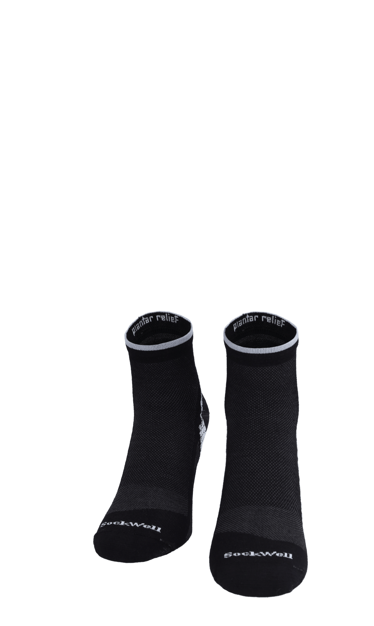 SOCKWELL PLANTAR SPORT QUARTER BLACK