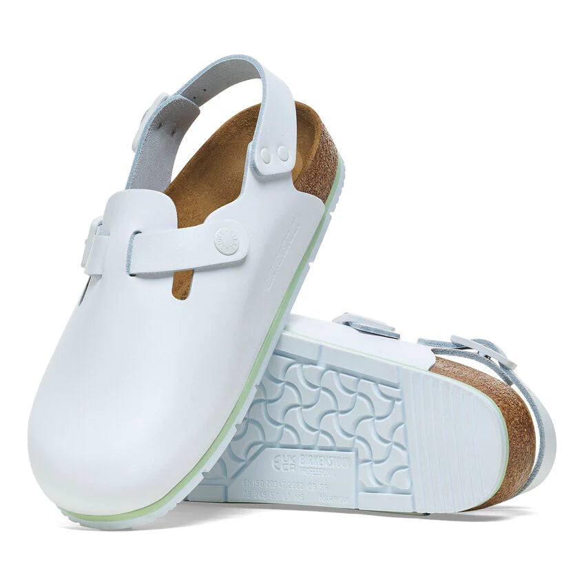 BIRKENSTOCK PRO TOKYO PRO CUIR BLANC 