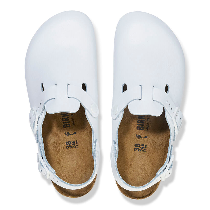 BIRKENSTOCK PRO TOKYO PRO WHITE LEATHER