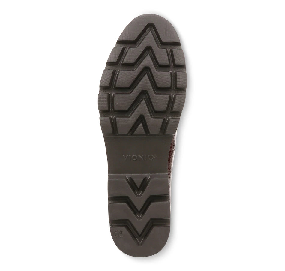 Mocassins en cuir marron VIONIC CHARM KENSLEY