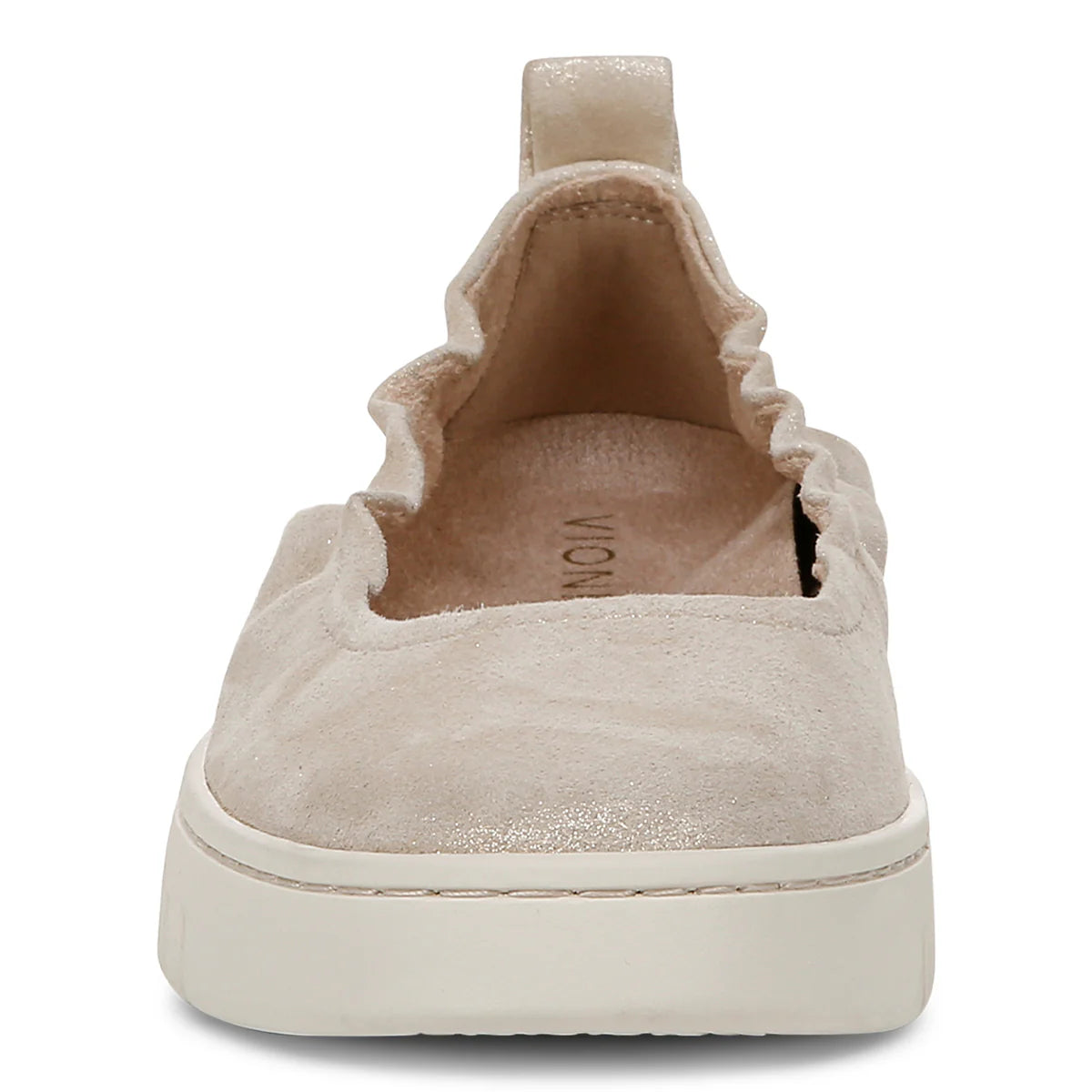 VIONIC UPTOWN LEATHER WOMEN'S BALLET FLAT