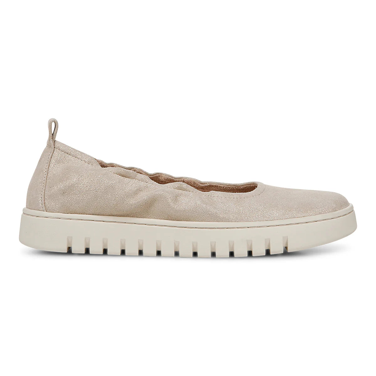 VIONIC UPTOWN LEATHER WOMEN'S BALLET FLAT