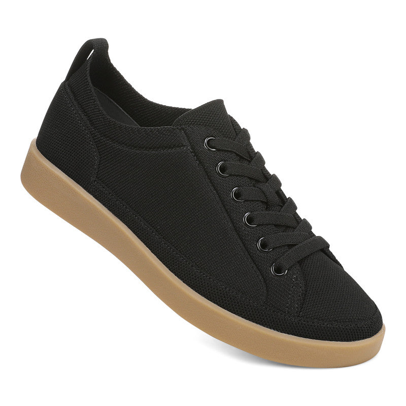 VIONIC Winny Knit Sneaker Balck Women Men Shop FOOT SENSATION ONLINE STORE CANADA TORONTO VANCOUVER FREE DELIVERY FAST SHIPPING BEST RANGE COLLECTION