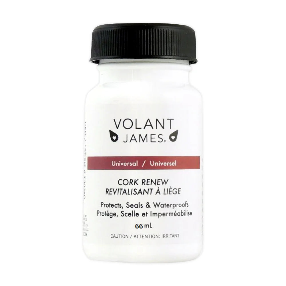 Volant James Shoe Care Cork Renew Bottle
