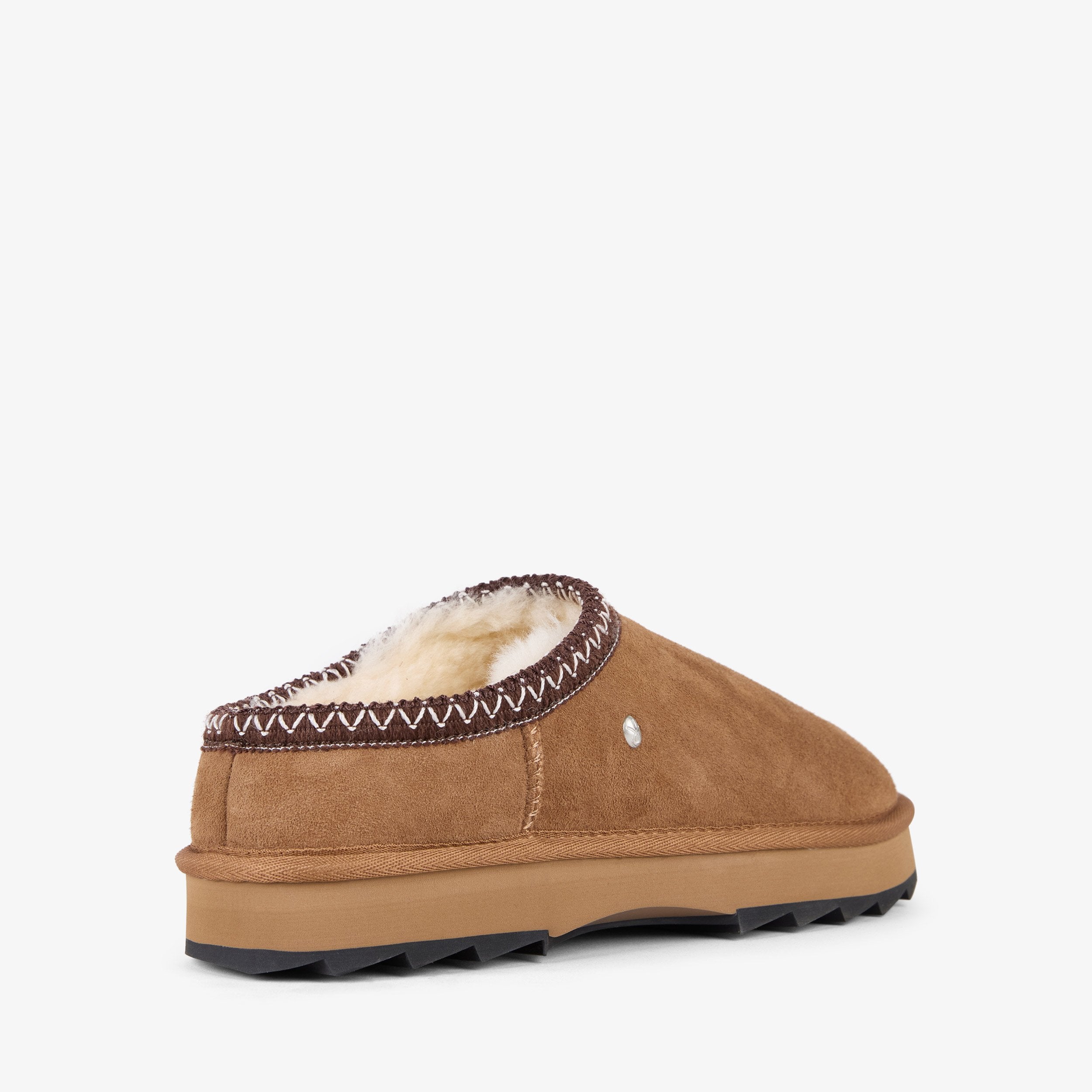 emu EMU SHARKY SCUFF SLIPPERS CHESTNUT