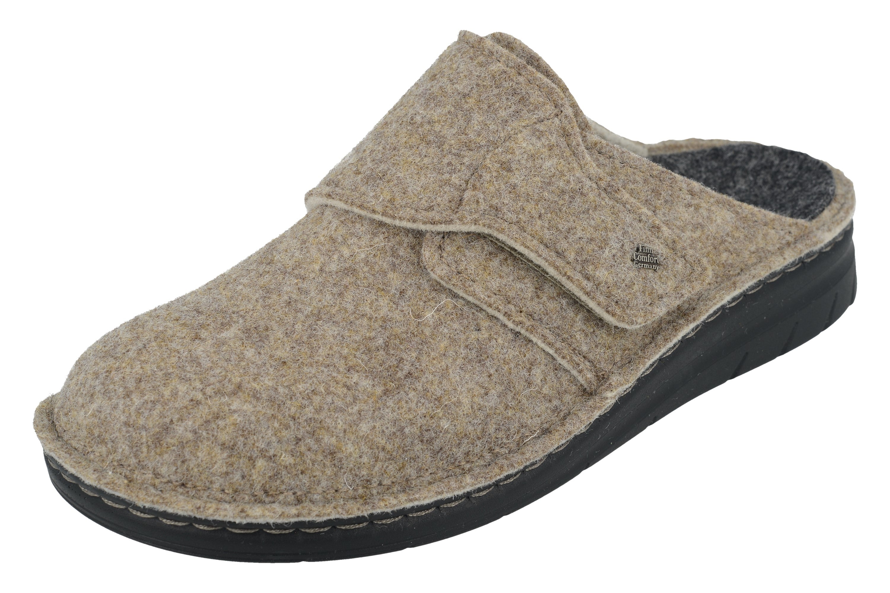 SABOT FINN COMFORT ZAMS GRAVEL FEUTRE DE LAINE