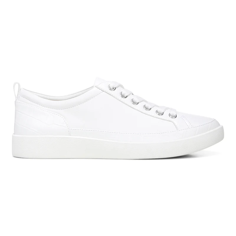 Baskets VIONIC WINNY à lacets larges blanches
