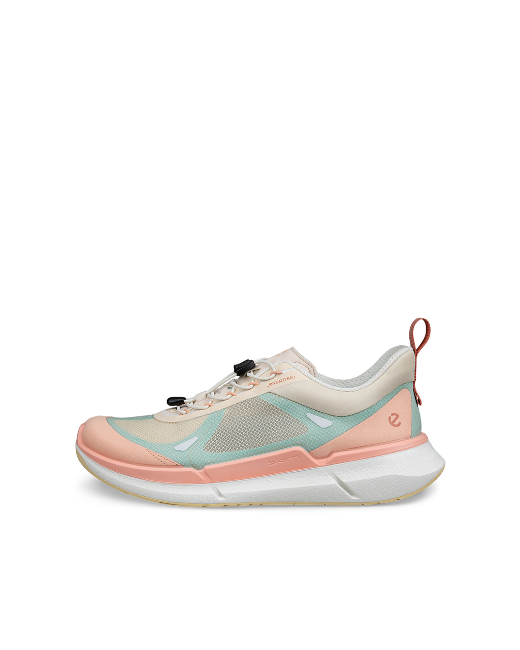 ECCO BIOM 2.2 FEMME BREATHRU SPEED LACE PÊCHE POUDRÉ CALCAIRE