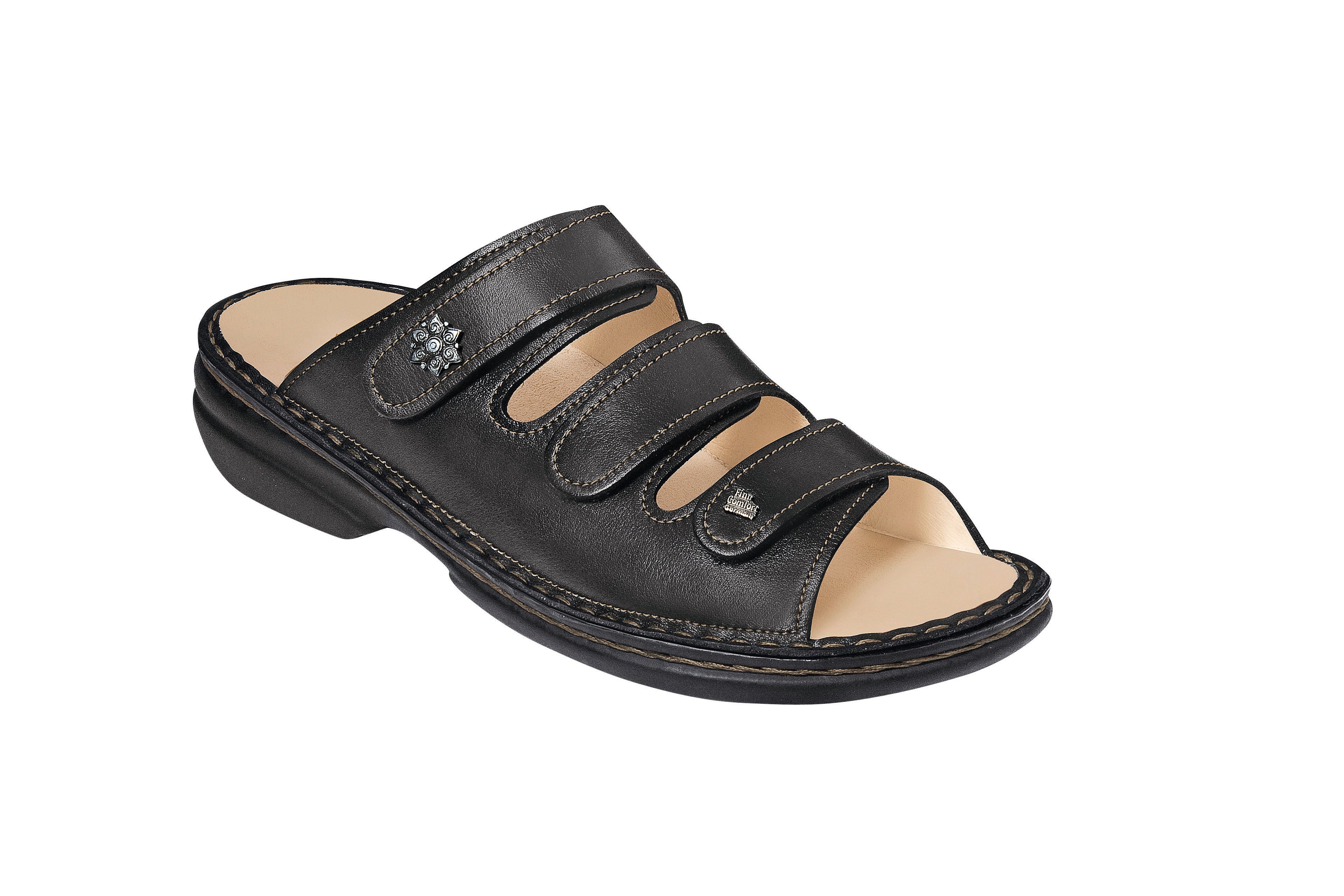 FINN COMFORT MENORCA SOFT NAPPA NOIR