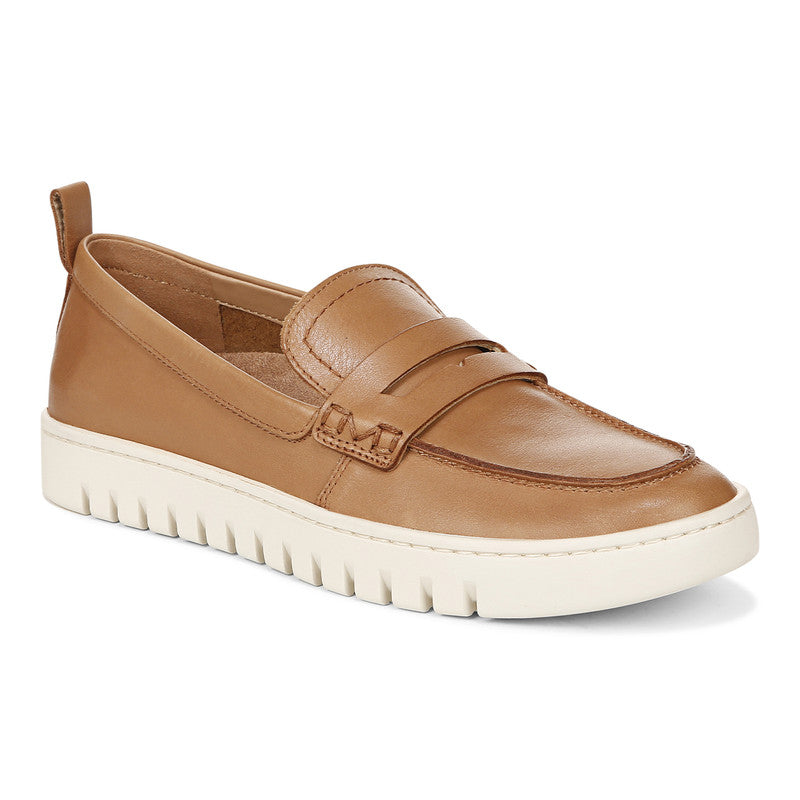 Mocassins VIONIC UPTOWN en cuir camel