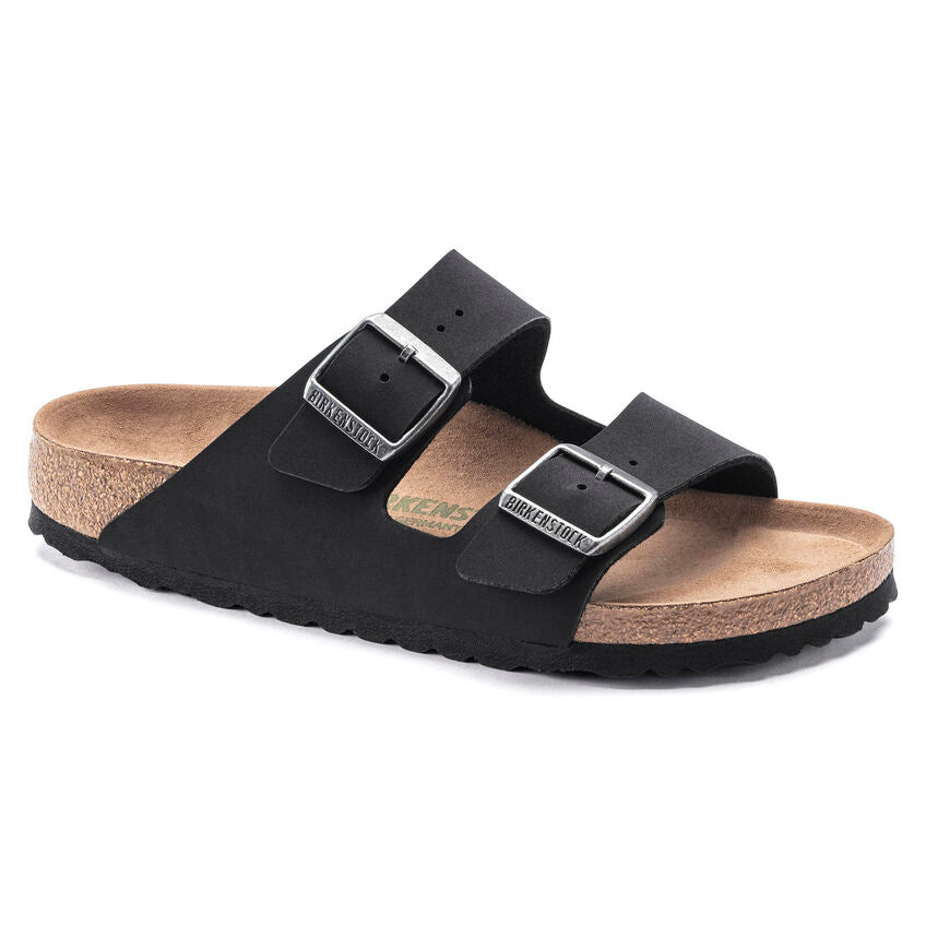 BIRKENSTOCK ARIZONA VEGAN BIRKIBUC NOIR