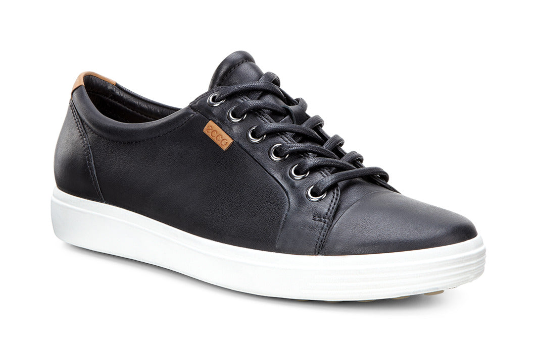 Baskets à lacets ECCO SOFT 7 W noires DROID