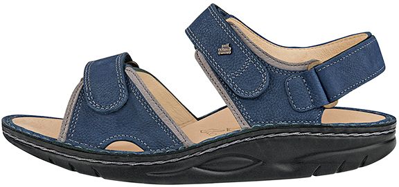 SANDALE À BASCULE FINN COMFORT YUMA LAC/GRIS NUBUCK BEARRENO