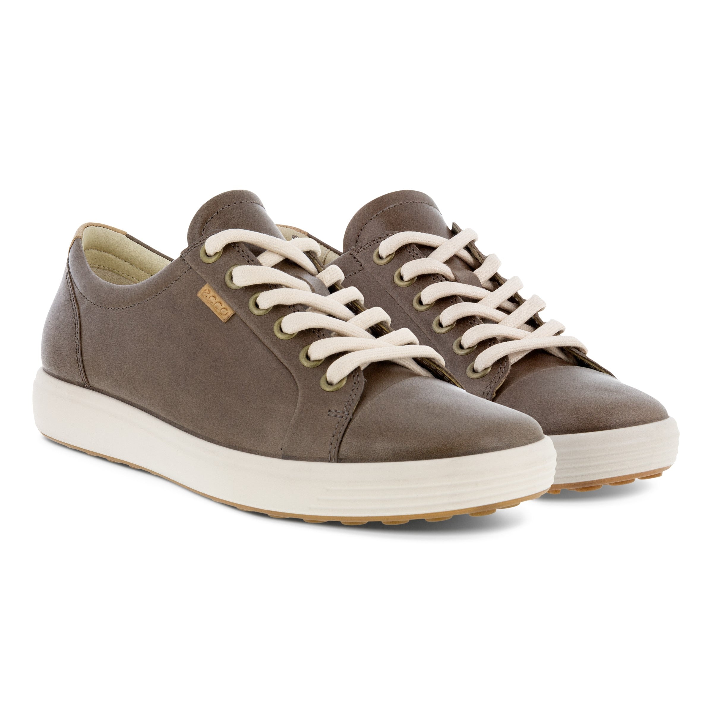 Baskets à lacets ECCO SOFT 7 W TAUPE