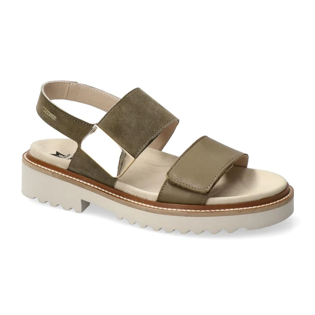 MEPHISTO VIOLAINE SANDALS LICHEN COMBO