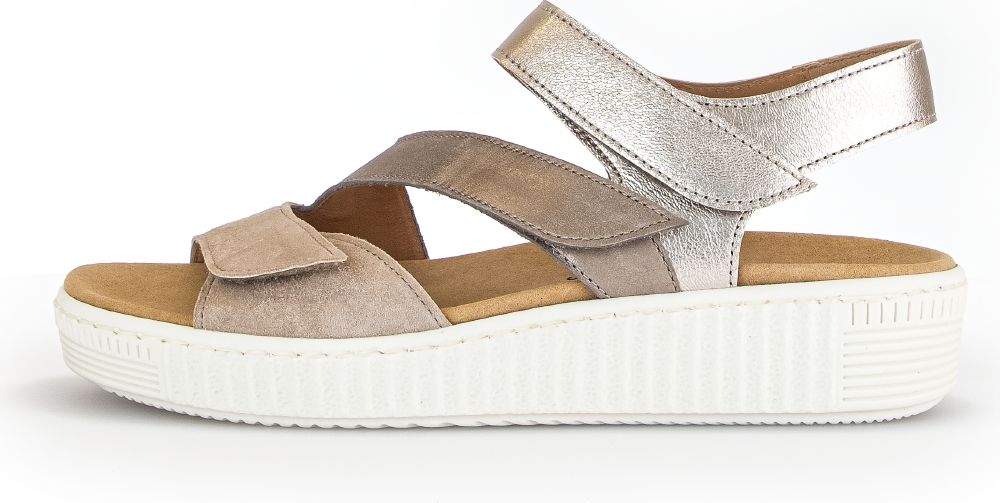 GABOR  BACK STRAP  43.600.32  METALLIC DESERT KOMBI