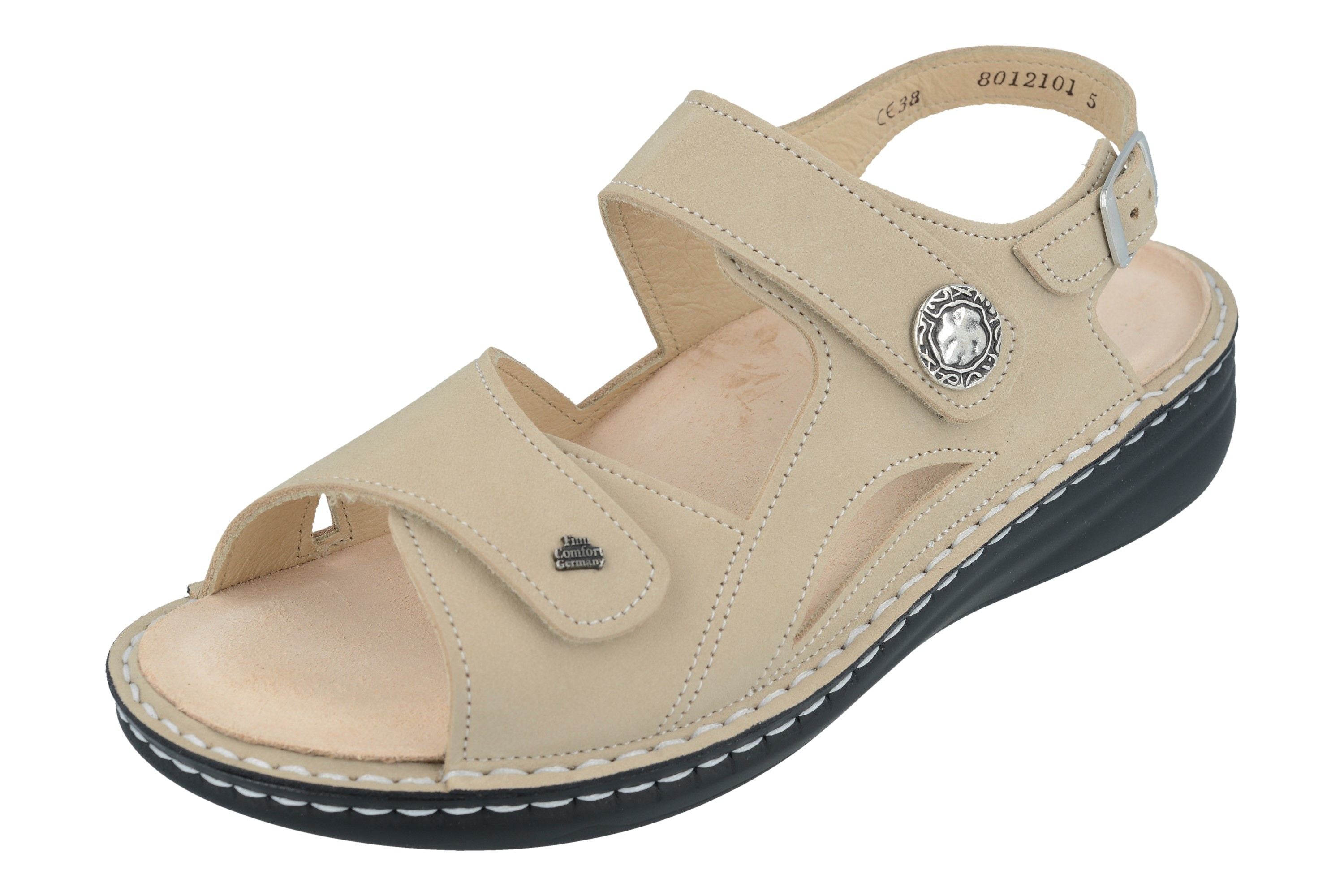 FINN COMFORT BARBUDA MELLOW SOFT IVORY NUBUCK