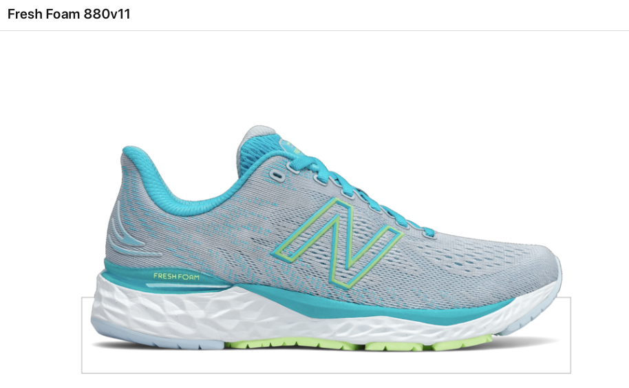 NEW BALANCE FEMME W880S11 CYCLONE LÉGER