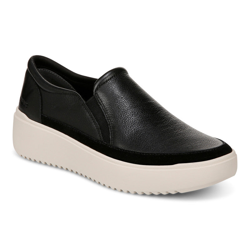 VIONIC KEARNY PLATEFORME SLIP ON NOIR