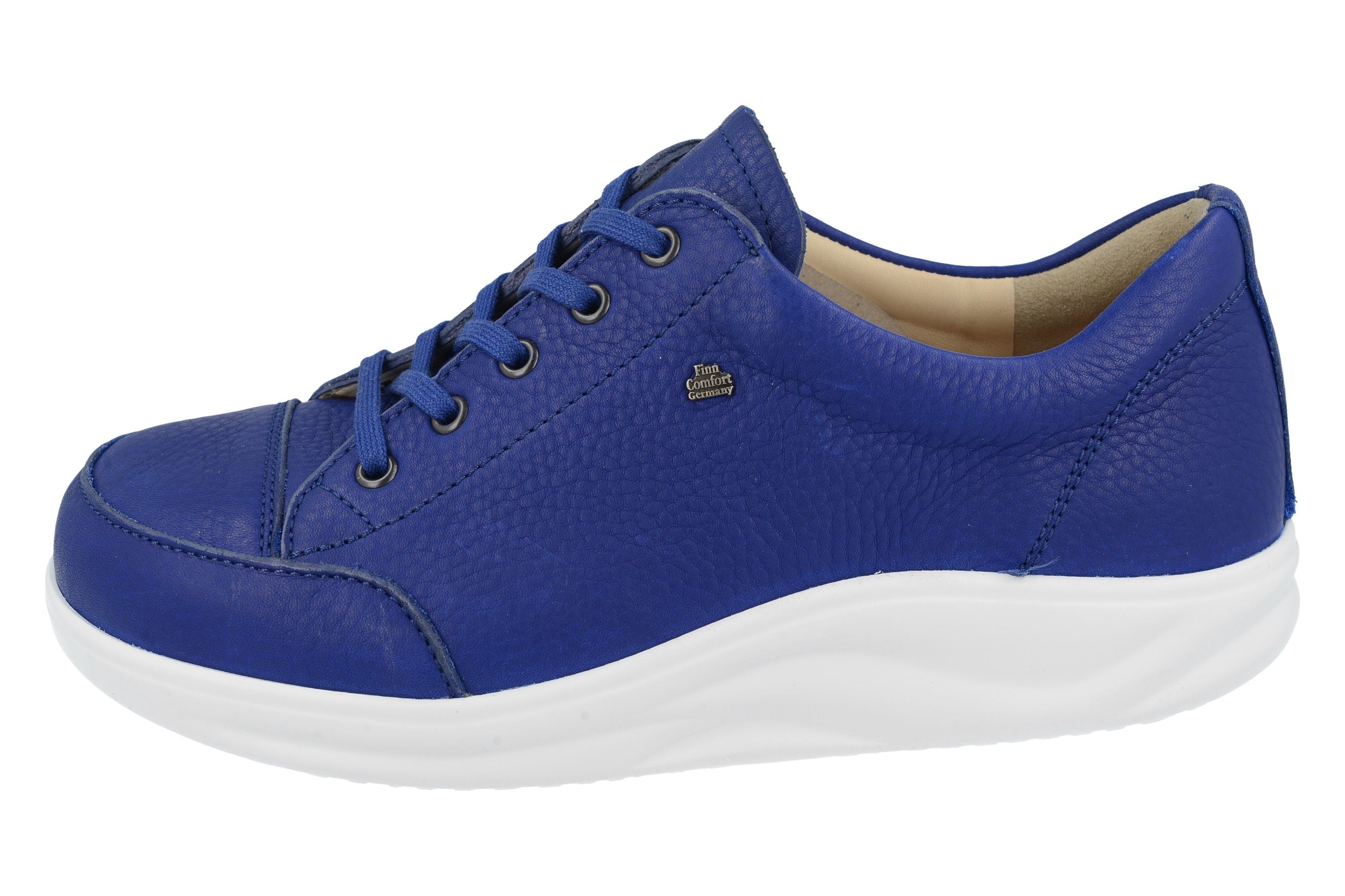 FINN COMFORT IKEBUKURO SNEAKER LACE UP INDIGO HILLCREST