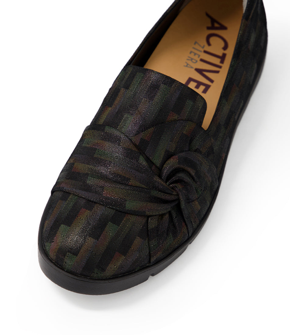 ZIERA MILESS FOREST TETRIS CUIR