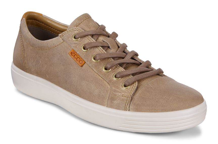 Baskets à lacets ECCO SOFT 7 M NAVAJO MARRON DRAGO
