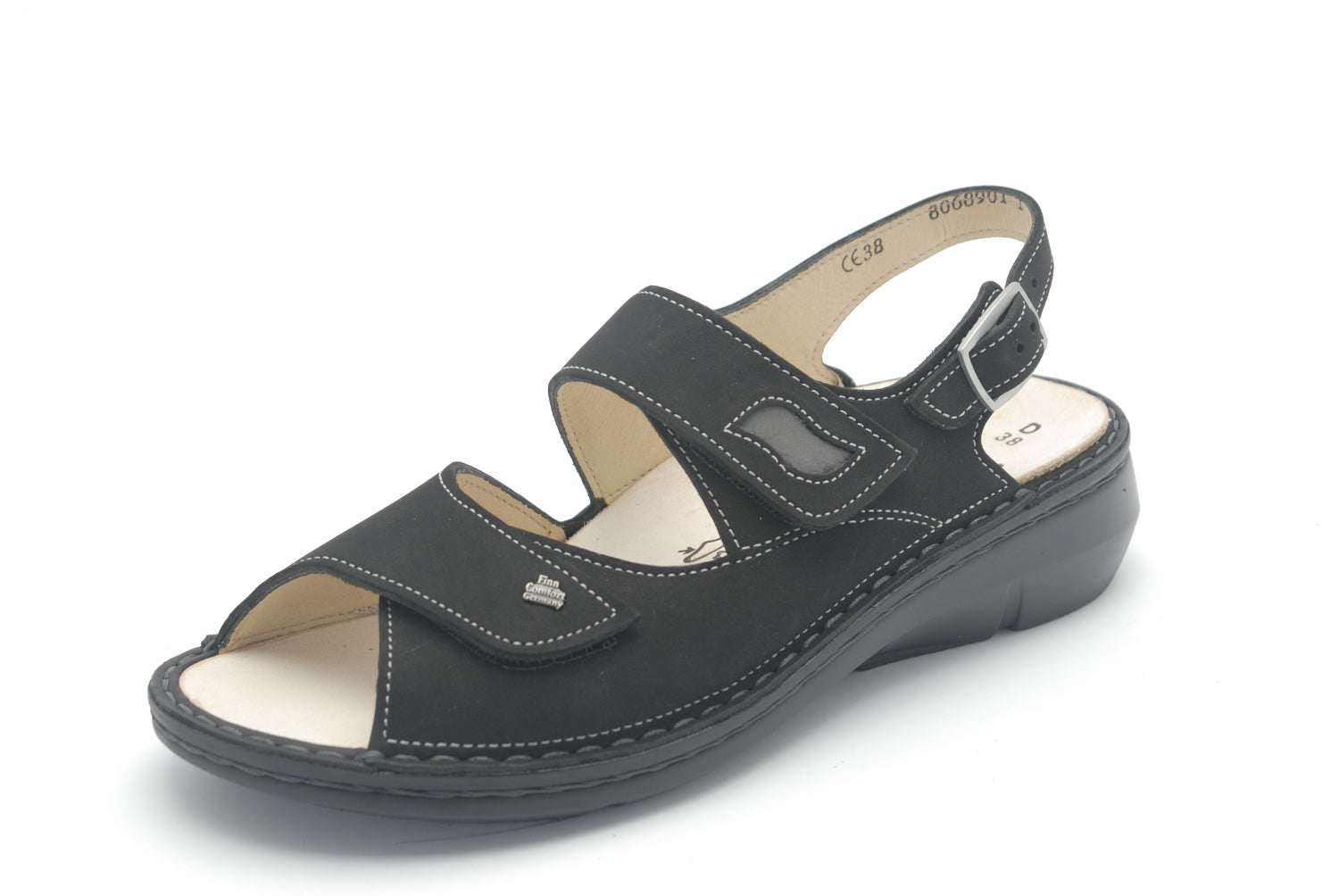 SANDALE FINN COMFORT SUMATRA NOIR/STREET BUGGY/PATAGONIE