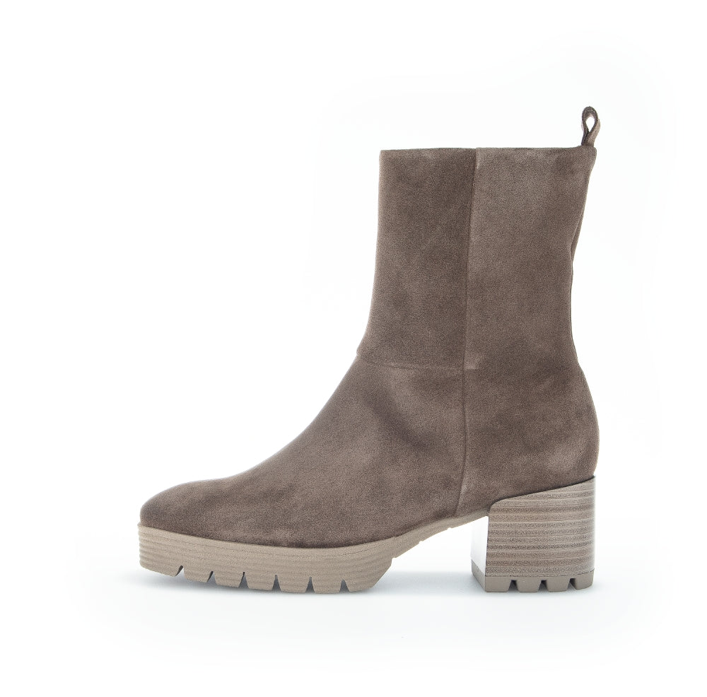 BOTTINES À TALON GABOR 92-833-30 MOHAIR (GRIS)