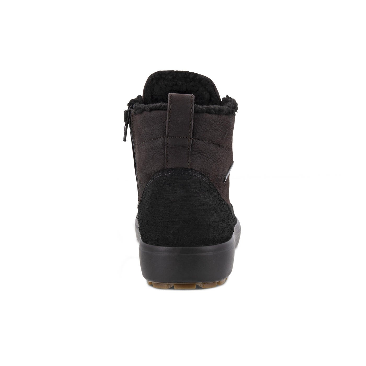 ECCO SOFT 7 TRED HOMME HAUTE CUT BO NOIR/MOKA