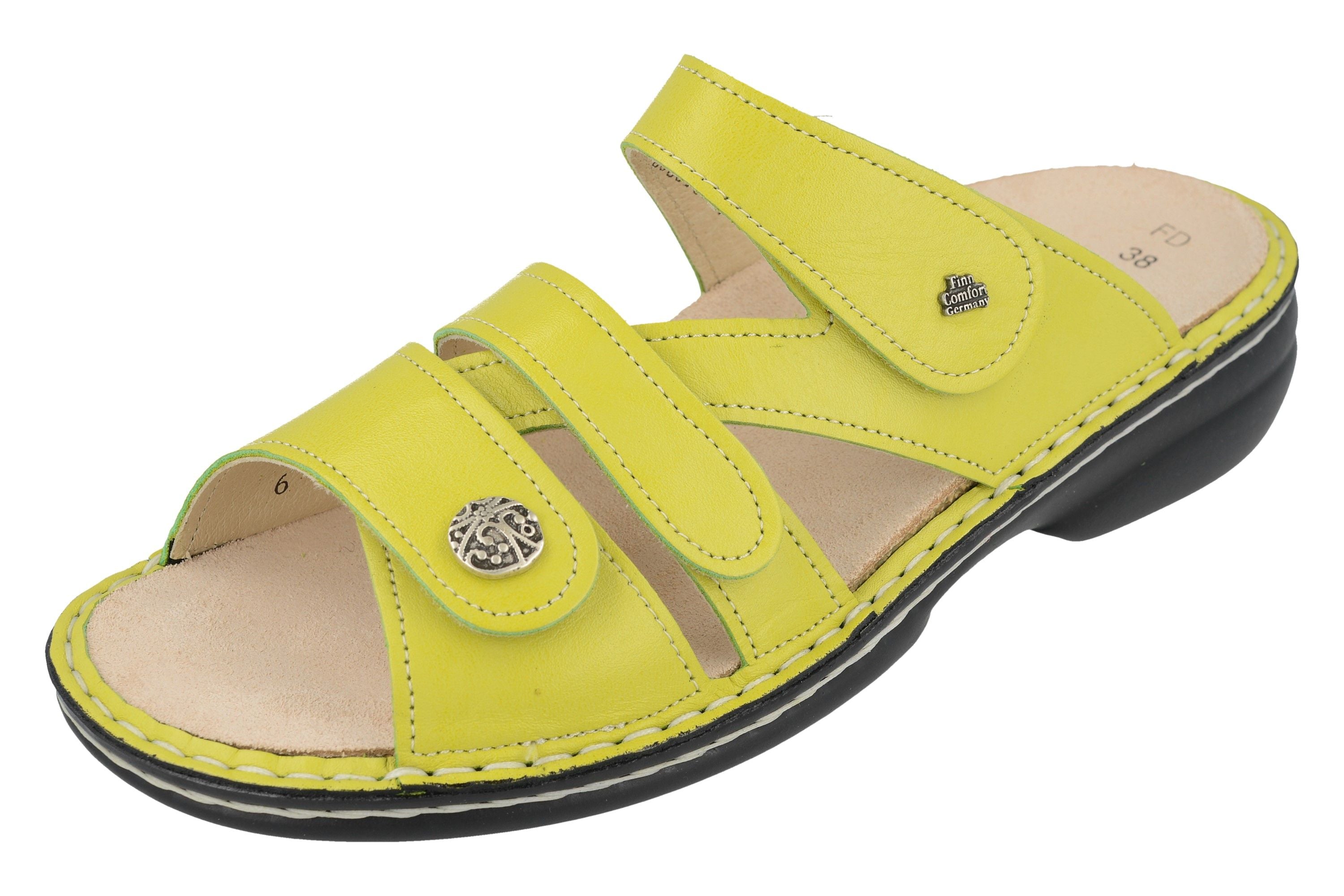 FINN COMFORT VENTURA SOFT LIME NUBE