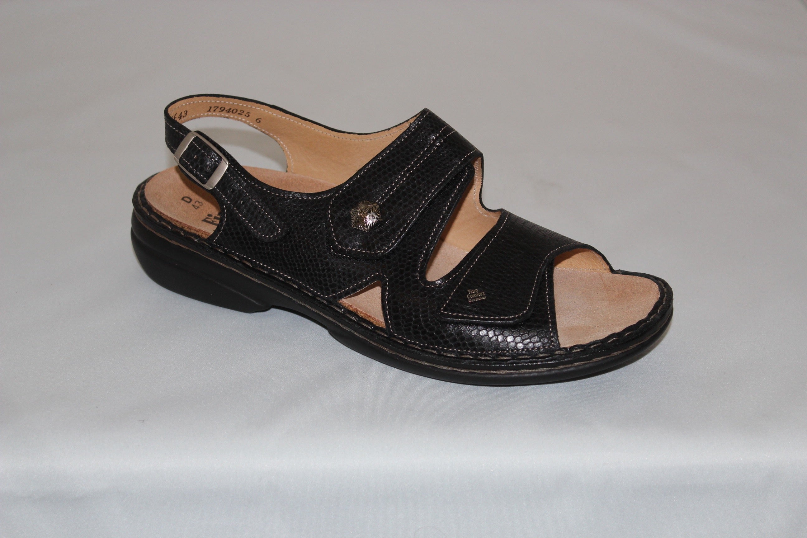 FINN COMFORT MILOS NOIR TOULAX