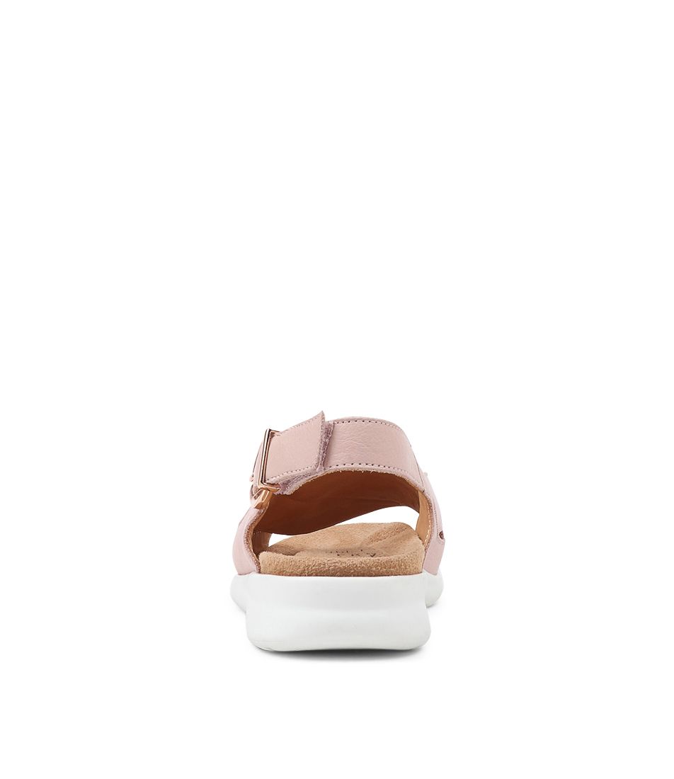 SANDALE ZIERA BARI CAFE BLUSH CUIR