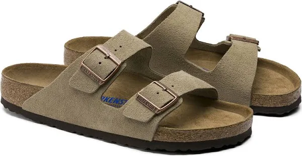 BIRKENSTOCK ARIZONA SFB DAIM TAUPE