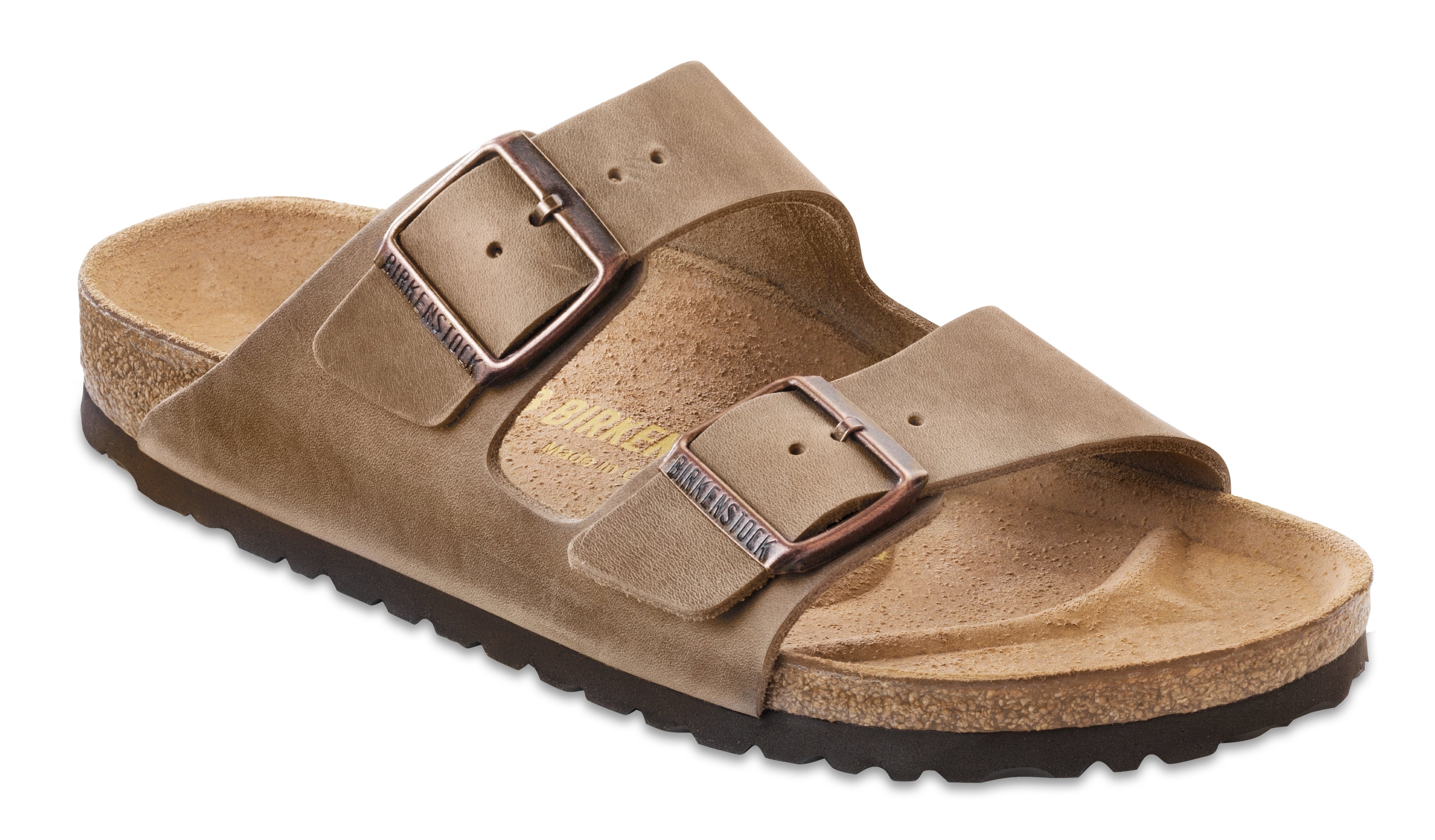 BIRKENSTOCK ARIZONA NU SFB MARRON TABAC