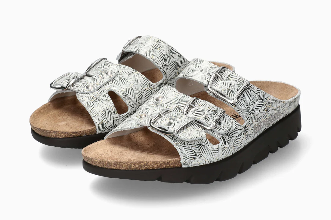 SANDALE MEPHISTO ZACH FLEURIE BEIGE OR