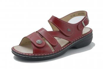 SANDALE FINN COMFORT GOMERA ROUGE VENEZIA