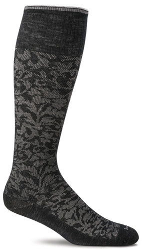 SOCKWELL FEMME DAMASK COMPRESSION 15-20 mmHg