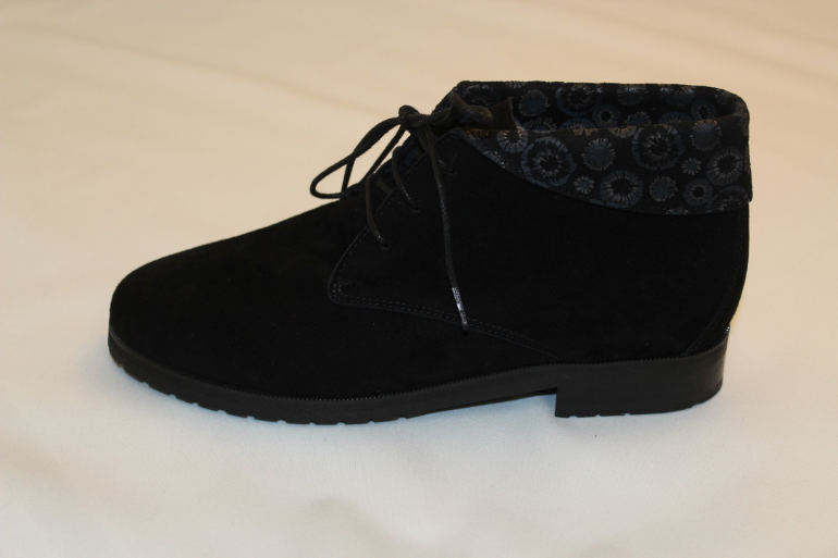 CHRISTIAN DIETZ TORINO BLACK SUEDE DORADO